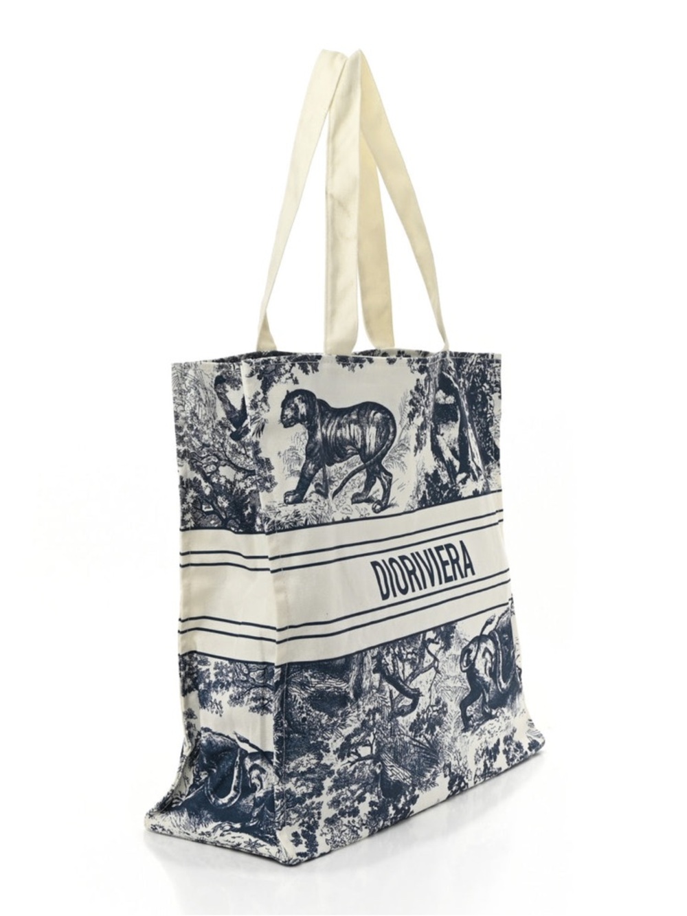 Christian Dior Cosmetics Canvas Tote Bag - Picture 2 of 6